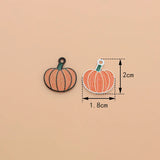 10Pcs Halloween Enamel Charms Beads for Jewelry Making