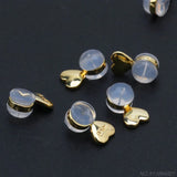 10Pcs Heart Love Earring Lifters Adjustable Hypoallergenic Nuts Ear Lobe-Support