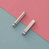 10Pcs Hidden Pendant Charms Mirror Polish Stainless Steel Hollow Pipe Charms