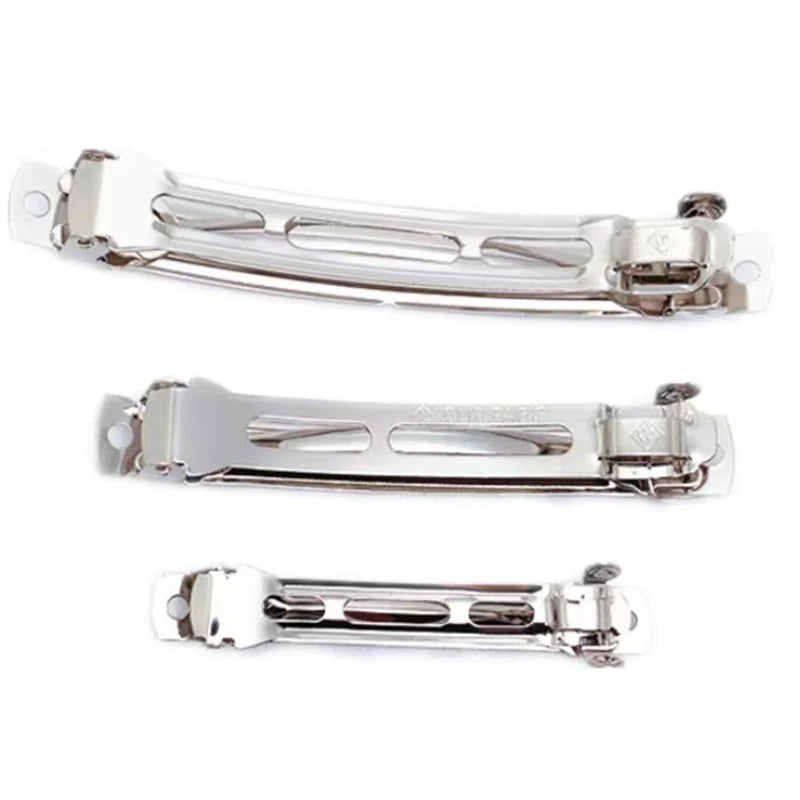 10Pcs French Style Spring Hair Clips Barrette Base DIY Hairpins