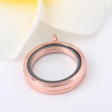 10Pcs Round Floating Locket Pendant Memory Living Medaillon For Jewelry