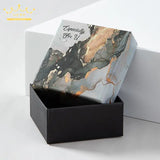 10Pcs Marble Pattern Jewelry Boxes - Ring Bracelet Box Paper