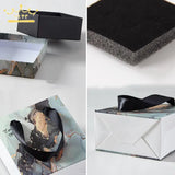 10Pcs Marble Pattern Jewelry Boxes - Ring Bracelet Box Paper