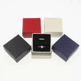10Pcs Jewelry Organizer Storage Red Box 5x5 cm