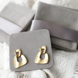 10Pcs Jewelry Pouch with Display Card, Storage Necklace Earrings Holder