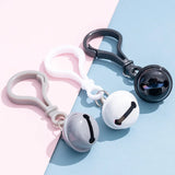 10Pcs Keychain Buckle Lobster Clasp Bell Pendant Keyring DIY Jewelry Bag