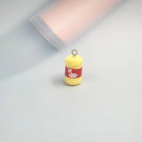 10Pcs Woolen Yarn Resin Animal Rabbit Pendants For Jewelry Making