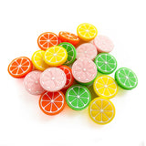 10Pcs Lemon Shaped Silicone Teething Beads Baby Chew Toy