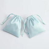 10Pcs/Lot Small Fresh Lake Suede Bags for Jewelry Earphone Storage Pouches
