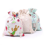 10Pcs/Lot Random Mix Cotton Drawstring Aroma Pouch Vintage Bag