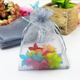 10Pcs/Lot Organza Gift Bag Drawstring Pouches Jewelry Packaging Bags