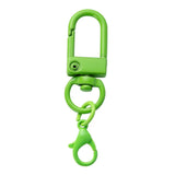 10Pcs DIY Lobster Clasp Clips Colorful Key Chain Ring Hook