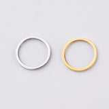 10Pcs 15mm Stainless Steel Beads for DIY Necklace