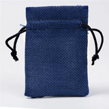 10Pcs Colorful Jute Bag Drawstring Storage Pouch for Dry Flower Tea Soap