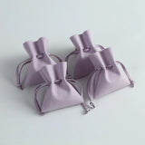 10Pcs Suede Necklace Earring Pouches Wedding Christmas Gift Bags