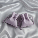 10Pcs Suede Necklace Earring Pouches Wedding Christmas Gift Bags