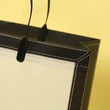 10Pcs Eco-Friendly Non-Woven Tote Bag for Supermarket Shopping