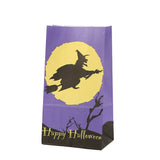 10Pcs Happy Halloween Paper Bags Small Candy Gift Bag Party Favor Packaging Bags