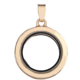 10Pcs 30mm Round Glass Floating Charms Locket Pendant Necklace