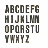 10Pcs 30mm Slide Letter Charms Jewelry Making Men Women Bracelet DIY Accessories