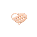 10Pcs 31*35mm Hollow Heart Charms for DIY Jewelry Making
