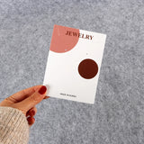 10Pcs/Lot Jewelry Display Packaging Cards 400gsm Necklace Earrings Card