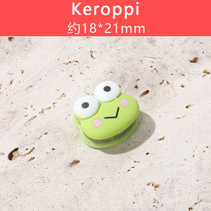10Pcs/Lot Resin Cartoon Dog Keroppi Pendant Jewelry Findings
