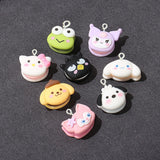 10Pcs/Lot Resin Cartoon Dog Keroppi Pendant Jewelry Findings