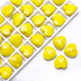 10Pcs 16mm Austrian Crystal Heart Pendants DIY Charms Bracelet
