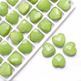 10Pcs 16mm Austrian Crystal Heart Pendants DIY Charms Bracelet