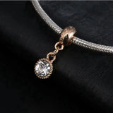 10Pcs Rhinestone Alloy Pendant Charms for Jewelry Making DIY Accessory