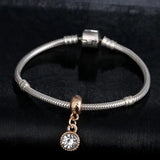 10Pcs Rhinestone Alloy Pendant Charms for Jewelry Making DIY Accessory
