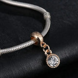 10Pcs Rhinestone Alloy Pendant Charms for Jewelry Making DIY Accessory