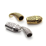 10Pcs Snake Clasp Hooks 7mm End Caps for Bracelet, DIY Jewelry Making