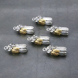 10Pcs Classic Vegetable Charms Tibetan Silver Jewelry Making Accessories