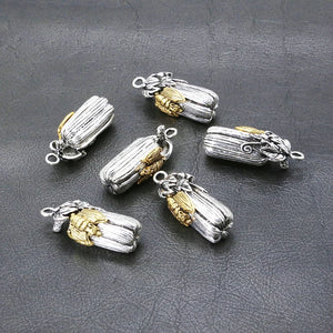 10Pcs Classic Vegetable Charms Tibetan Silver Jewelry Making Accessories
