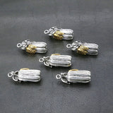 10Pcs Classic Vegetable Charms Tibetan Silver Jewelry Making Accessories
