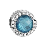 10Pcs Crystal Birthstone Charms Beads for Bracelets Necklace