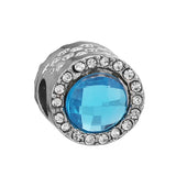 10Pcs Crystal Birthstone Charms Beads for Bracelets Necklace