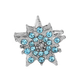 10Pcs Crystal Birthstone Charms Beads for Bracelets Necklace