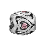10Pcs Crystal SISTER Flower Charms Beads for Bracelets Necklace