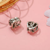 10Pcs/Lot Diy Cartoon Snail Cat Car Monogram Pendant Beaded Making Charms