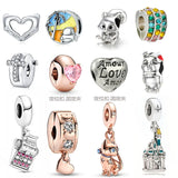 10Pcs/Lot Hand in Hand Clip Bead Bracelet Fixing Clip Shining Pet Cat
