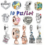 10Pcs/Lot Hand in Hand Clip Bead Bracelet Fixing Clip Shining Pet Cat
