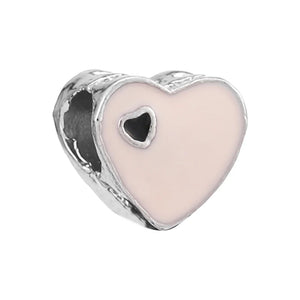 10Pcs High Heart Star Charms Beads Pendant, Bracelet Necklace Jewelry Making