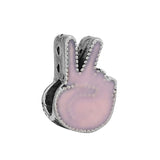 10Pcs High Heart Star Charms Beads Pendant, Bracelet Necklace Jewelry Making
