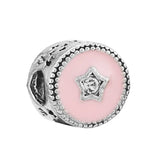 10Pcs High Heart Star Charms Beads Pendant, Bracelet Necklace Jewelry Making
