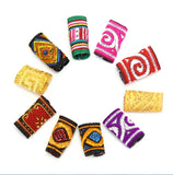 10Pcs/Lot Embroidery Hair Braid Beads Clips for Men Women