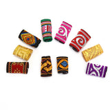 10Pcs/Lot Embroidery Hair Braid Beads Clips for Men Women