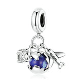 10Pcs Hot Air Balloon Series House Pendant Jewelry Making